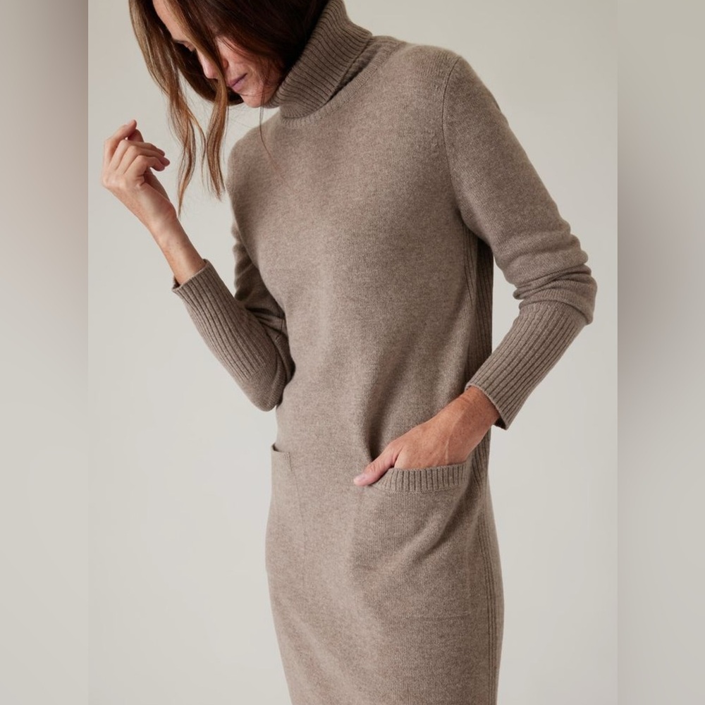 Athleta Alpine Sweater Dress, Size Small, NWT
